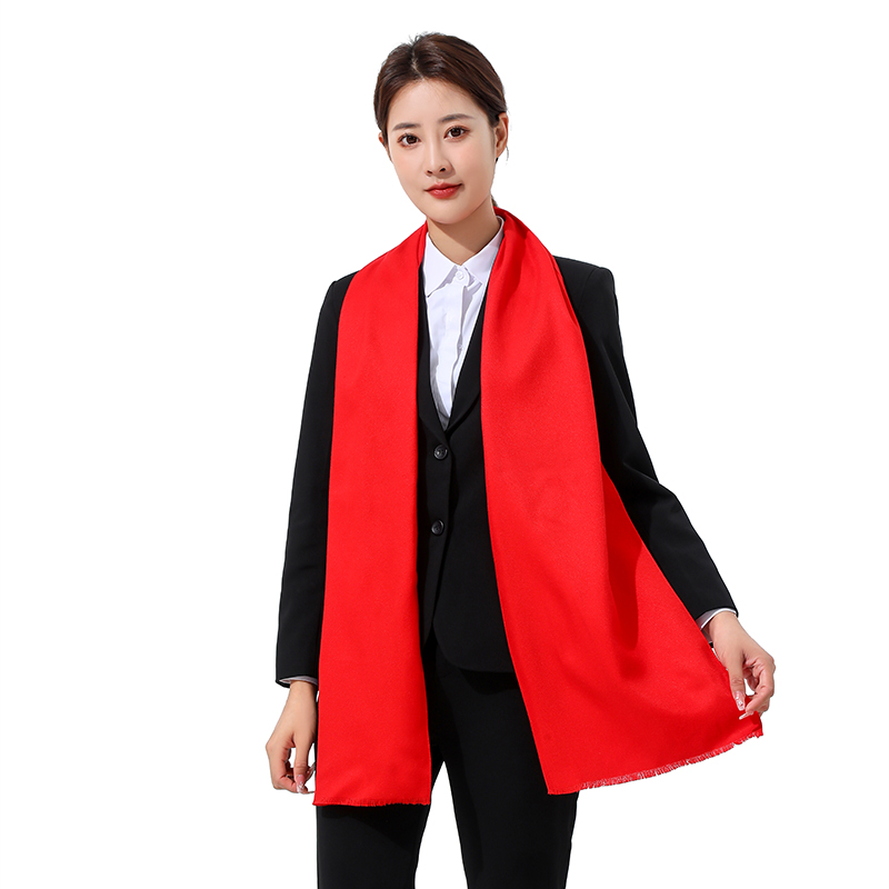 不得了!忻州吉祥红结婚围巾竟能绣字,这创意绝了!