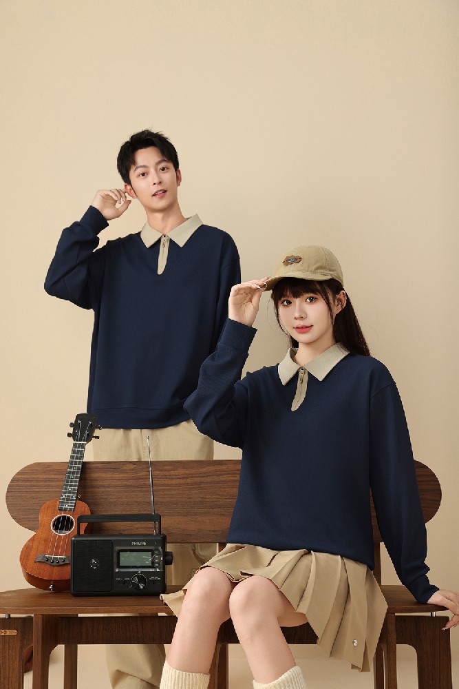 震惊!学生翻领卫衣班服忻州工厂店究竟藏在哪?