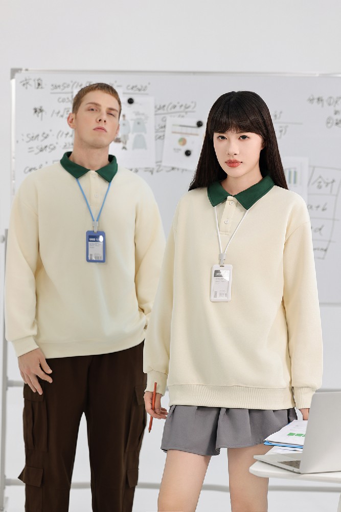 惊!同学聚会穿它,薄款翻领卫衣忻州可定制图案惊!