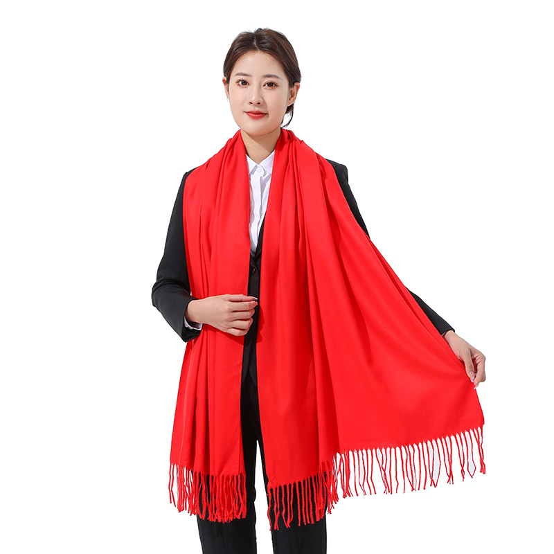 惊！江苏团队红色同学聚会围巾批发背后的秘密