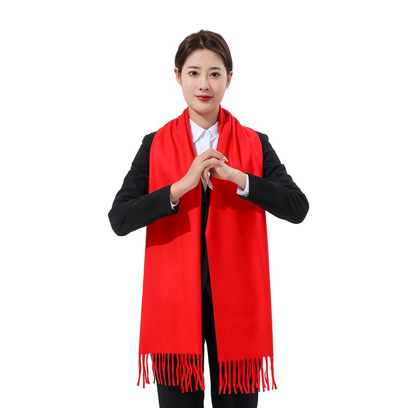 红色围巾来袭！江苏高端公司价格大公开，附精美图片！